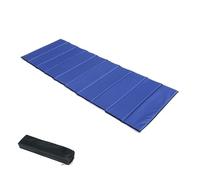 Materasso da Campeggio pieghevole Materasso Futon, Tatami Futon giapponese portatile con borsa, letto futon spesso per camera da letto per adulti con Borsa di Trasporto(10mm thick/blue 195x72cm)