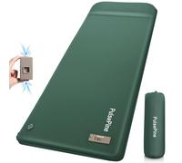 Materasso da campeggio veloce autogonfiante in memory foam, ultra spesso 7,9 cm, con cuscino, facile da gonfiare e sgonfiare, 9,5 R-Valore per tutto l'anno, per viaggi, auto, tenda, escursionismo