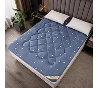 Materasso da letto, futon, futon, futon, migliora il comfort del sonno, morbido cuscinetto futon, cuscinetto futon, singolo, può essere utilizzato a lungo, di base (colore 2, 120 x 200 cm)