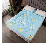 Materasso da letto, futon, futon, futon, migliora il comfort del sonno, morbido cuscinetto futon, cuscinetto futon, singolo, può essere utilizzato a lungo, di base (colore 5, 120 x 200 cm)