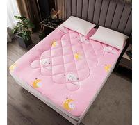 Materasso da letto, futon, futon, futon, migliora il comfort del sonno, morbido cuscinetto futon, cuscinetto futon, singolo, può essere utilizzato a lungo, di base (colore 4, 135 x 200 cm)