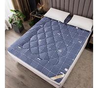 Materasso da letto, futon, futon, futon, migliora il comfort del sonno, morbido cuscinetto futon, cuscinetto futon, singolo, può essere utilizzato a lungo, di base (colore 1, 120 x 200 cm)