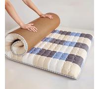 Materasso da pavimento giapponese, letto futon pieghevole, traspirante e di supporto, design spesso, salvaspazio, perfetto per camera da letto, tenda o uso degli ospiti, adatto per camera da