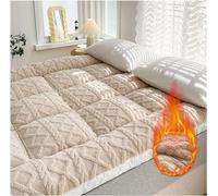 Materasso da pavimento giapponese portatile, futon sottile pieghevole per campeggio, design arrotolabile antiscivolo, materasso da viaggio leggero, ideale per dormire, camera degli ospiti e uso