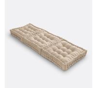 Materasso da pavimento modulabile in cotone riciclato, Scenario Beige TU