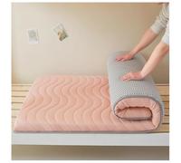 Materasso da Pavimento Tatami Spesso futon Giapponese Materasso Portatile per Dormire Materasso Pieghevole Arrotolabile per Ragazzi Ragazze Materasso,Blu,90x190cm,Rosa,150x200cm