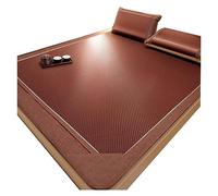 Materasso di raffreddamento estivo traspirante pieghevole in rattan tappetino per dormire in seta di ghiaccio Materasso rinfrescante per letto 1,8 x 2 m perfetto per la stagione calda (colore: A)