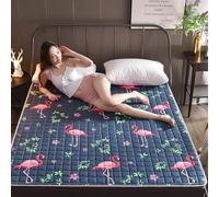 Materasso Dormitorio Portatile 1cm Sottile Leggero Poliestere Tappetino Pavimento Per Studenti Appartamenti Arrotolabile Viaggio Morbido Antiscivolo Giapponese Tatami Cartoon Divano Letto Traspirante
