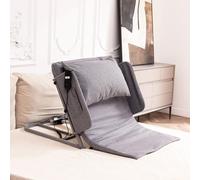 Materasso elettrico pieghevole regolabile - schienale sollevabile con telaio in acciaio per anziani, donne incinte e sollievo dal dolore in seduta, lettura e supporto per le gambe