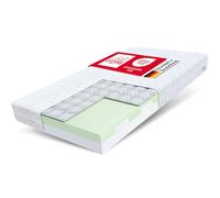Materasso FDM PADWA 80x160 in schiuma HR ad alta resilienza 7 zone differenziate grano saraceno Altezza 16 cm Rigidità H3 (Medio rigido) Reversibile Rivestimento Premium sfoderabile e lavabile