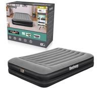 Materasso Floccato Matrimoniale Airbed Nero/Grigio Bestway 67403