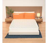 MATERASSO FUORI MISURA MATRIMONIALE 160X195 H25 CM CON 7 CM MEMORY FOAM LIKE