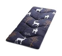 Materasso Futon Giapponese 5cm Spesso Pieghevole Tatami Portatile Arrotolabile Letto Ospiti Per Dormitorio Adulti Ragazzi Ragazze Divano Morbido Traspirante Cotone Facile Cura Ipoallergenico Durevole