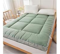 Materasso futon giapponese, arrotolabile, spesso, portatile, pieghevole, per un sonno confortevole, morbido, matrimoniale, singolo, queen size