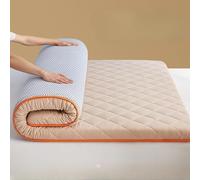 Materasso futon giapponese, caldo e traspirante, in lattice, pieghevole, portatile, per campeggio, rimbalzo lento, 80 x 190 cm, ideale per casa e viaggi