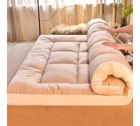 Materasso futon giapponese extra spesso, pieghevole, da campeggio, grigio, 90 x 200 cm, comodo tappetino per uso domestico ed esterno, ideale per ospiti e vita minimalista