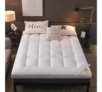 Materasso futon giapponese, pieghevole, antiscivolo e traspirante, portatile, arrotolabile, per campeggio e camera degli ospiti, A, 100 x 190 cm