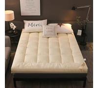 Materasso futon giapponese pieghevole, antiscivolo, traspirante, per campeggio e camere degli ospiti, materasso portatile arrotolabile, 100 x 190 cm