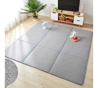 Materasso futon giapponese, pieghevole, portatile, in rattan, per casa, camera da letto, tappetini in bambù, 120 x 180 cm (6 pezzi), perfetto per pisolini