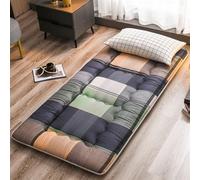 Materasso futon giapponese pieghevole, spesso e portatile, per adulti, letti per ospiti, dormitorio e campeggio, tappetino compatto per tatami