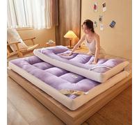 Materasso futon giapponese, spesso, pieghevole, per ragazzi e ragazze, perfetto per dormitori, 4,90 x 200 cm