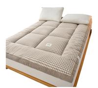Materasso futon, in memory foam spesso, portatile, pieghevole, da campeggio, letto arrotolabile, comodo materassino per dormire per campeggio e uso domestico