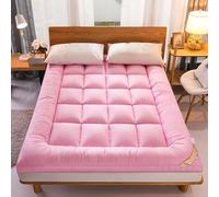 Materasso futon invernale portatile, 90 x 200 cm, letto a pavimento arrotolabile per camere da letto, ideale per campeggio, camere degli ospiti e piccoli spazi, comodo e versatile.