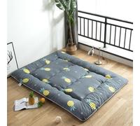 Materasso futon - materassino pieghevole extra spesso per campeggio, lettino da pavimento traspirante, topper trapuntato per gli ospiti
