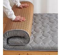 Materasso Futon, Materassino Refrigerante A Doppio Uso, Materasso Arrotolabile Per Pavimento, Materassino Giapponese Portatile, Materassino Per Meditazione Thailandese, Yoga Zen(D,180 * 200cm)