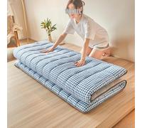 Materasso futon, pieghevole, arrotolabile, giapponese, spesso, perfetto per casa e dormitorio,