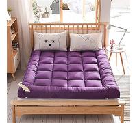 Materasso futon pieghevole, spesso, antiscivolo, traspirante, portatile, 90 x 200 cm, ideale per viaggi e uso domestico