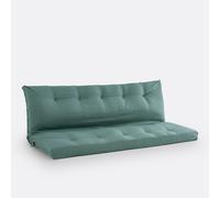 Materasso futon pieghevole Verde 140 x 190 cm