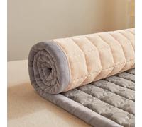 Materasso futon portatile spesso, tappetino arrotolabile a pavimento, soluzione letto per ospiti, materasso pieghevole salvaspazio singolo/doppio