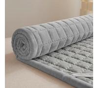 Materasso futon portatile - Tappetino spesso arrotolabile per ospiti e dormitori, salvaspazio, pieghevole singolo/doppio, comodo e versatile soluzione per dormire.