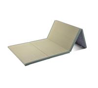 Materasso Futon Spessore 3,5 CM Erba Di Giunco naturale (non Tinta) 4 Pieghe Materasso Da Pavimento Solido E Confortevole Adatto Per Letto/spazio Di Meditazione/sala Yoga/zen(Size:100 x 200 cm)