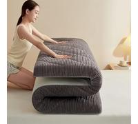 Materasso futon - tappetino giapponese, materasso matrimoniale, tappetino spesso per ospiti, materasso singolo matrimoniale, tappetino pieghevole per dormitori per studenti, tappetino portatile da cam