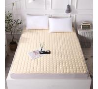 Materasso futon, tappetino per dormire da pavimento, in stile giapponese, portatile, in cotone, sottile, pieghevole, per rilassarsi, camera degli ospiti, dormitorio, viaggi, campeggio (colore I, 90 x