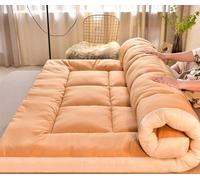 Materasso giapponese King Size Gel Memory Foam Topper per letto matrimoniale Materasso traspirante da pavimento bianco 200 x 220 cm