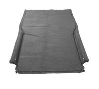 Materasso Gonfiabile per SUV in Pelle Scamosciata Spessa 5 Cm con Cuscino Integrato e Ala di Protezione per Dormire in (Grigio elegante)
