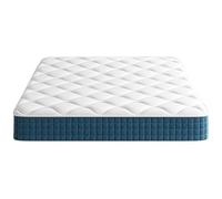 Materasso ibrido king size in una scatola, schiuma ad alta densità e isolamento del movimento a molle insacchettate per il massimo comfort, spessore 20 cm, per letto king size (120 x 200 cm)