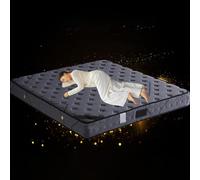 Materasso ibrido, memory foam e molle insacchettate, supporto medio rigido, strato di gel rinfrescante, sollievo dalla pressione, tessuto traspirante, altezza 20 cm