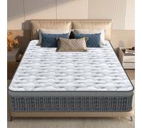 Materasso ibrido premium 160x200cm | 26cm | Memory foam e molle | Adattabilità ottimale | FERMEZZA H3: Progettato utilizzando i migliori materiali e tecnologie del sonno all'avanguardia, questo matera