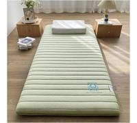 Materasso In Cotone 100% - Futon Giapponese, Tatami, Pieghevole, Per Pavimento - Singolo E Matrimoniale(03,90x190cm)
