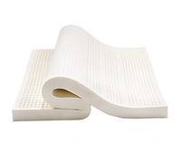 Materasso in lattice naturale a 7 zone, con ventilazione a nido d'ape, morbido e confortevole, in bambù per protezione dagli acari e resistenza alla deformazione, perfetto per un sonno riposante