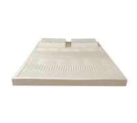 Materasso in lattice naturale al 100%, 180 x 200 cm, design a nido d'ape traspirante, morbido e confortevole, non deformabile, ecologico, perfetto per un sonno riposante e un supporto per la schiena.