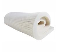 Materasso in lattice naturale al 100%, ergonomico, non pieghevole, misura singola 80 x 150 cm, comodo materasso in lattice per un supporto ottimale e una qualità del sonno