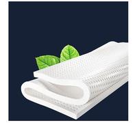 Materasso in lattice naturale al 100%, morbido e confortevole, spessore 2,5 cm, ventilazione a nido d'ape, non deformabile, tecnologia di compressione, ideale per letti da 130 x 220 cm, soluzione