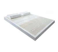Materasso in lattice naturale personalizzato2, design a rimbalzo lento, 160 x 200 cm, con rivestimento interno per il massimo comfort e sostegno, ideale per tutti coloro che dormono