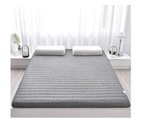 Materasso in memory foam giapponese, portatile e pieghevole, grigio, ideale per dormitori studenteschi, letto matrimoniale/singolo 90 x 190 cm - comodo per gli piccoli, perfetto per un facile