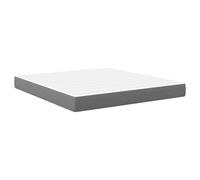 Materasso in Memory Foam Grigio Chiaro 180 X 200 cm con Tecnologia di Raffreddamento e Caratteristiche Ipoallergeniche per Uso in Camera da Letto con Supporto per il Bordo Confortevole Contemporaneo